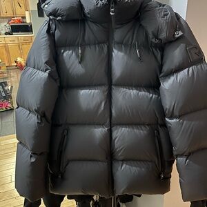 RUDSAK Men's Charcoal Puffer Jacket